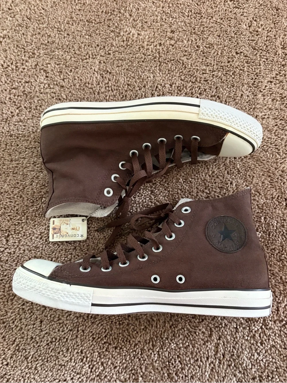 Men's Brown High-Top converse